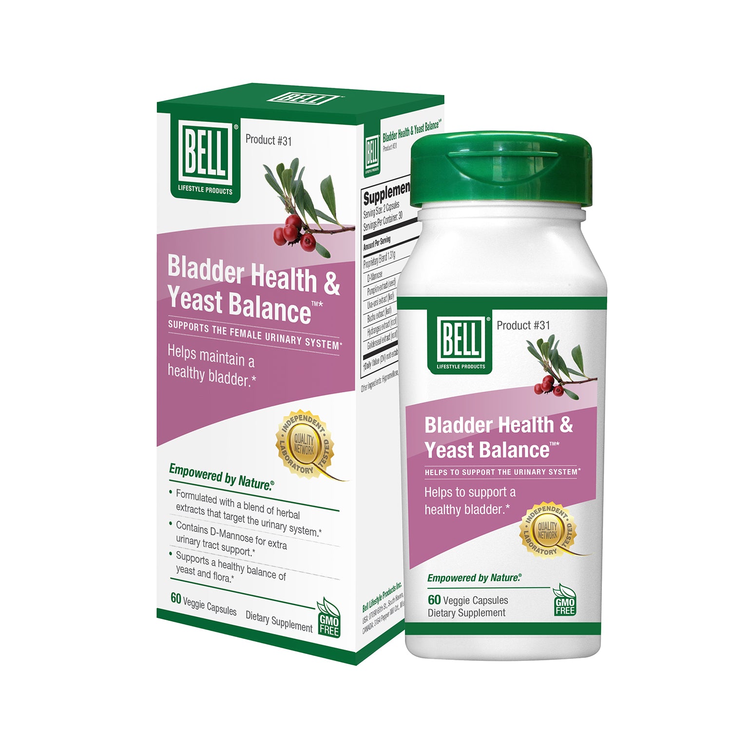 #31 Bladder Health & Yeast Balance™*