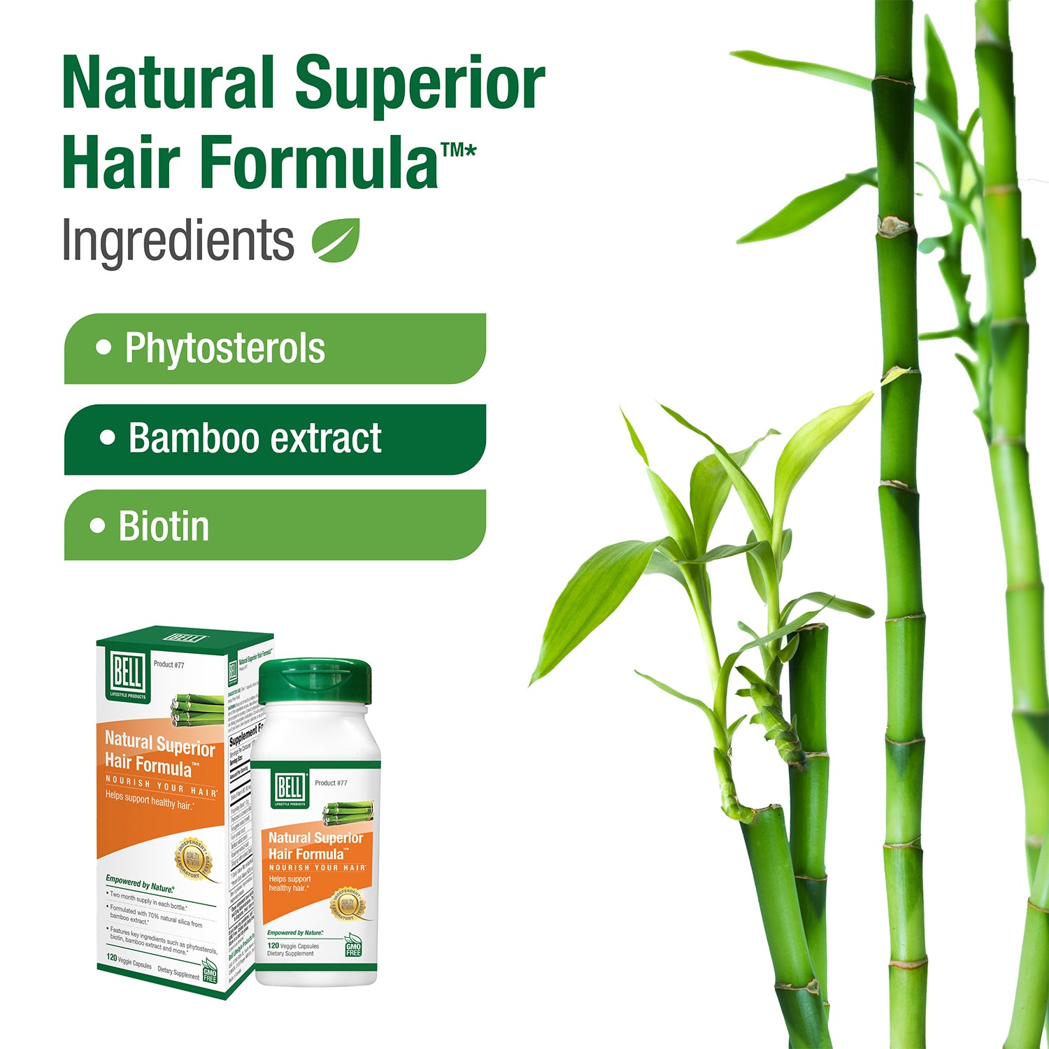 #77 Natural Superior Hair Formula™*