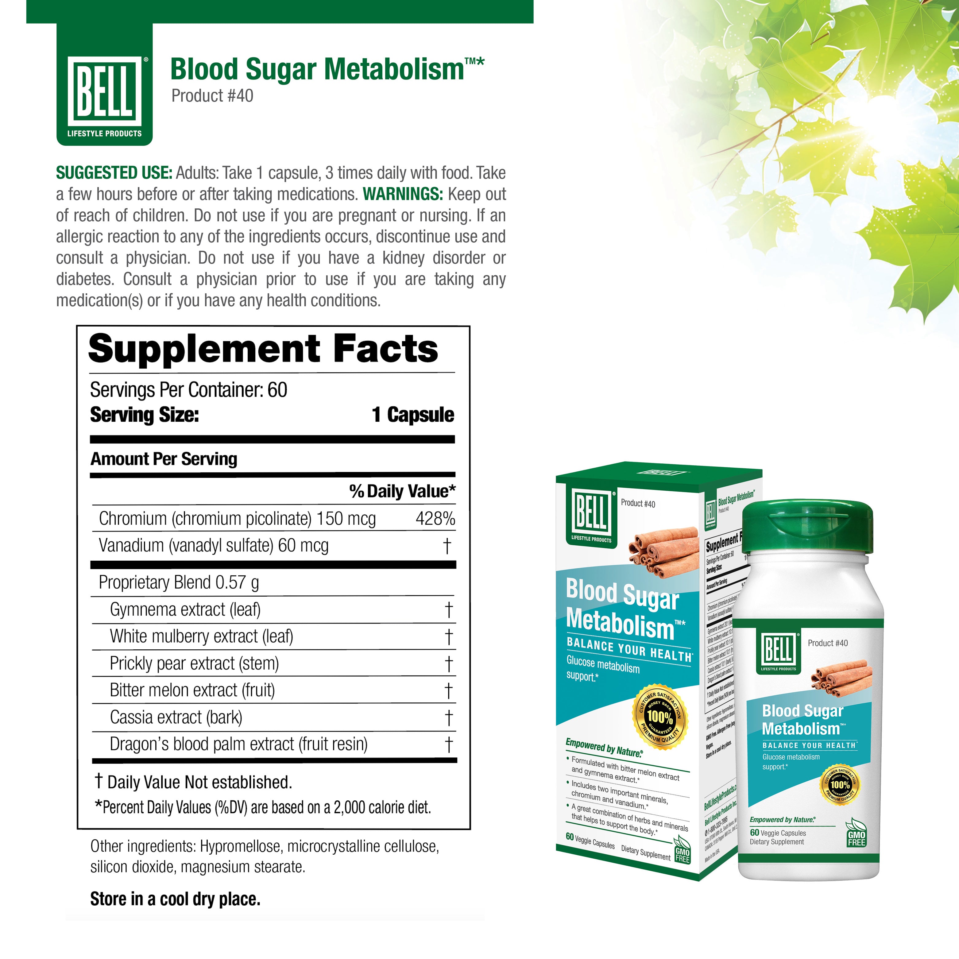 #40 Blood Sugar Metabolism™*