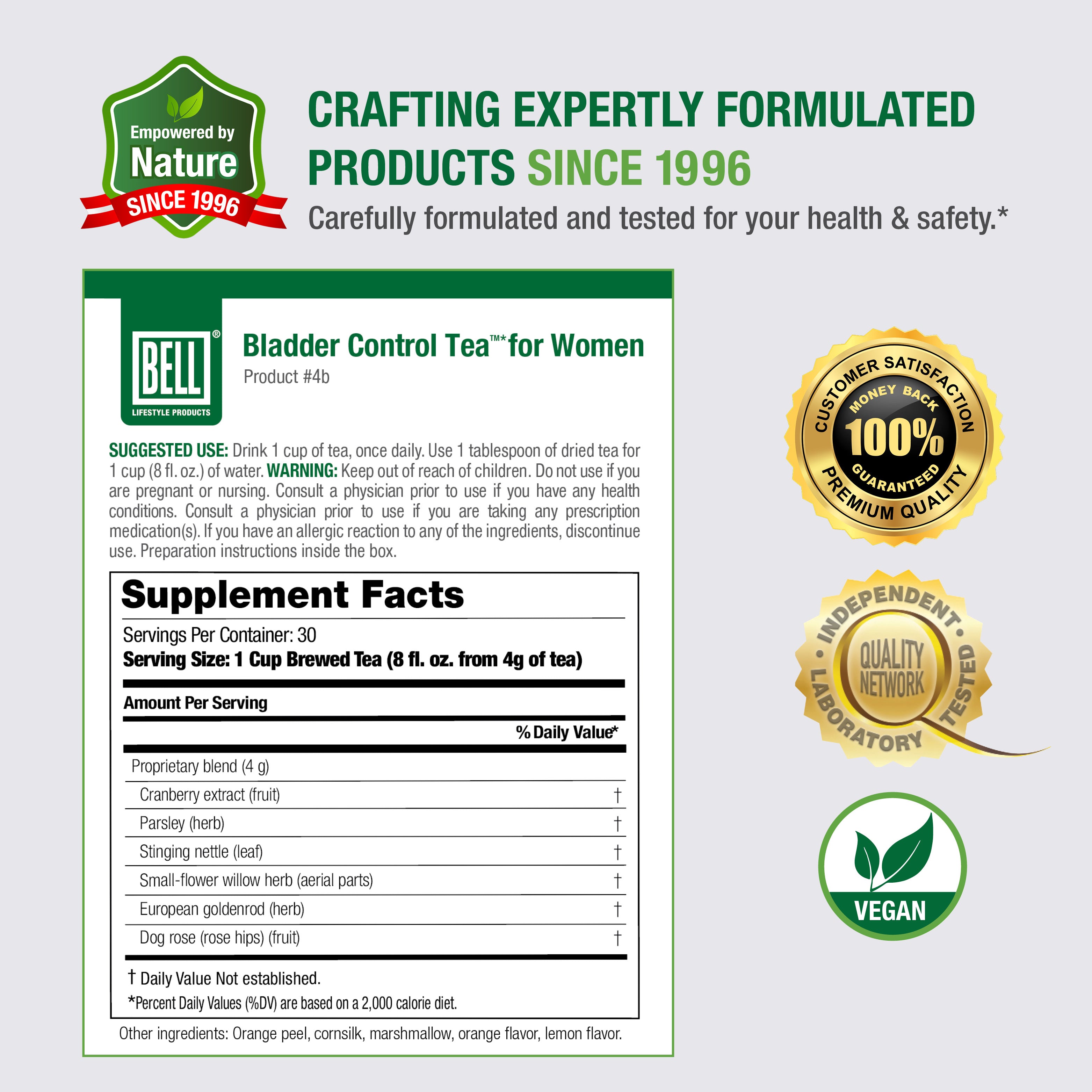#4b Bladder Control Tea for Women™*