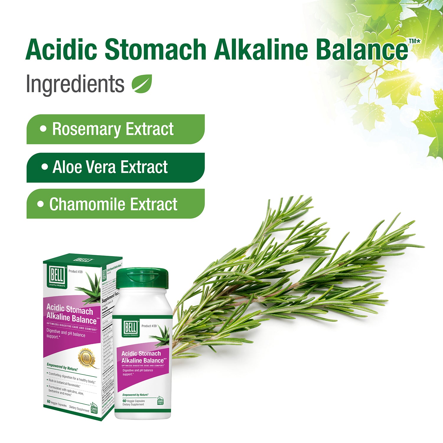 #39 Acidic Stomach Alkaline Balance™*