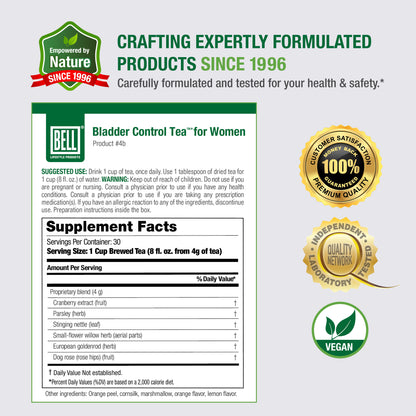 #4b Bladder Control Tea for Women™*