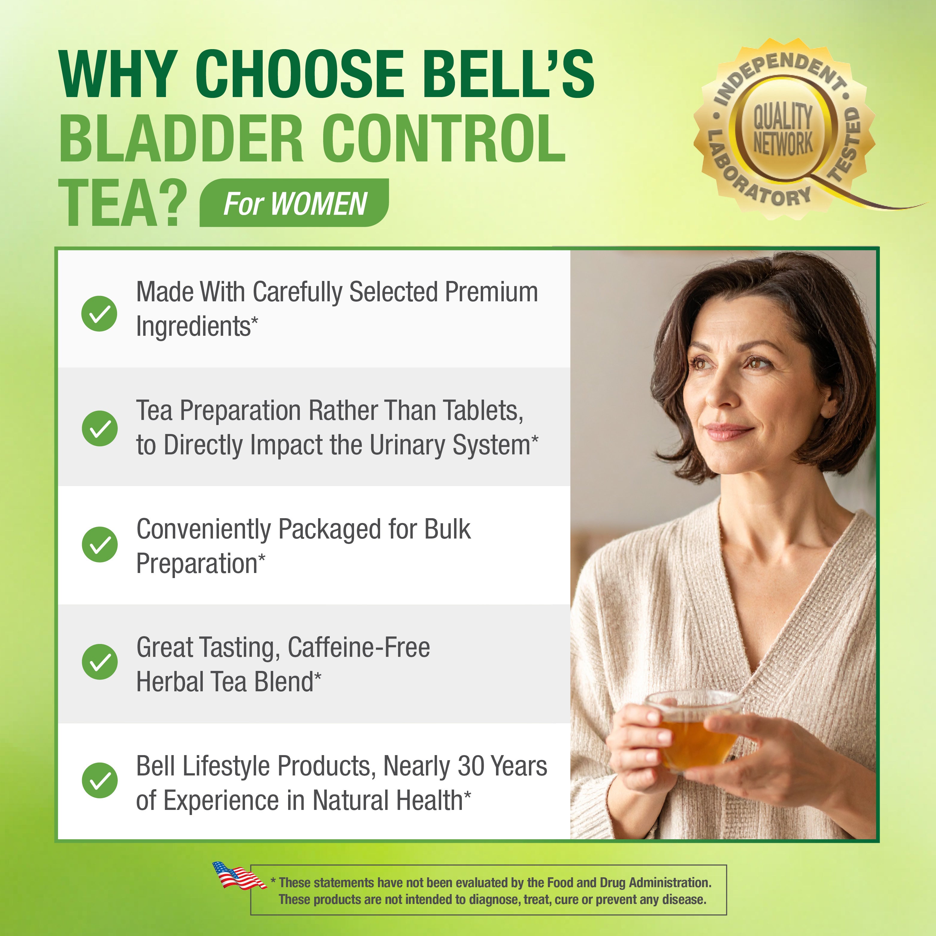 #4b Bladder Control Tea for Women™*