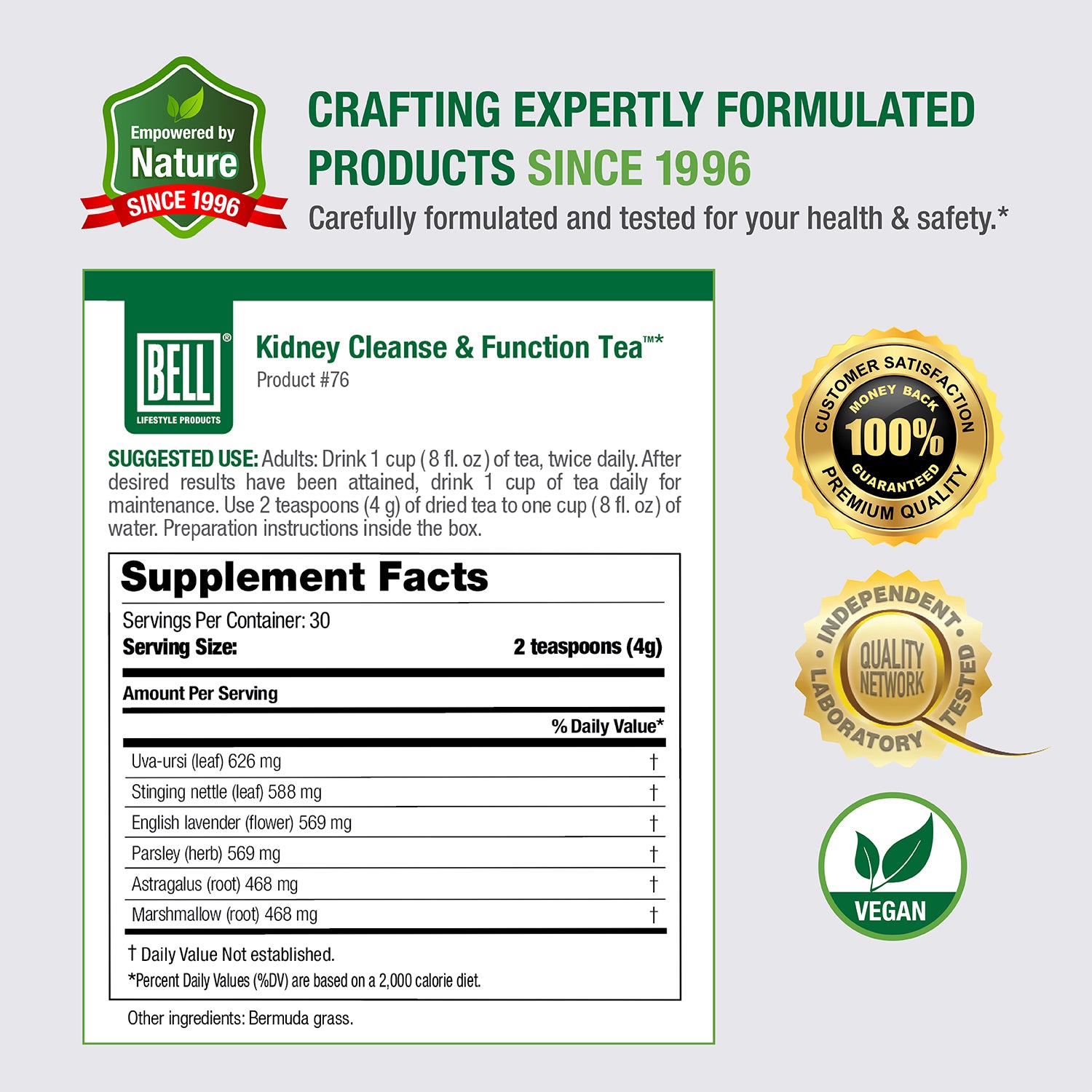 Té para limpieza y función renal n.° 76™*